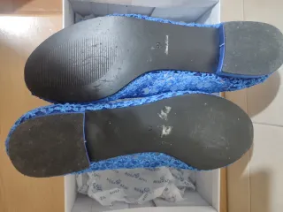 Bailarinas fiesta Rosa Azul azul talla 41