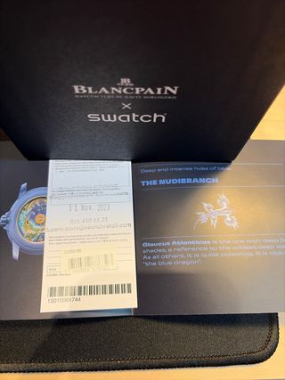 Blancpain x Swatch SCUBA Fifty Fathoms