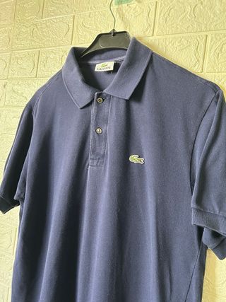 Polo Lacoste Azul Marino