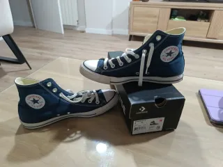 Zapatillas Converse All Star Azul/Blanco