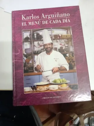 3 libros karlos arguiñano