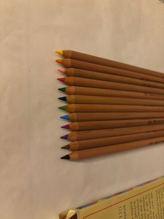 Confezione di 12 PASTELLI NUOVI MA VINTAGE”GIOTTO”