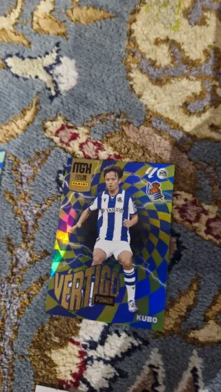 Cromo Liga 2025/26 Panini Vertigo Kubo