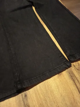 2 Pantalones Negros Elásticos Talla Única