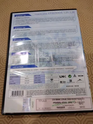 DVD CSI Miami - Crime Sob Investigação