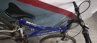 Bicicleta Freerider azul mujer