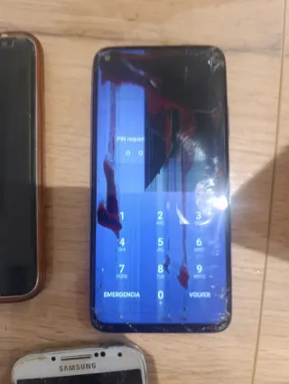 Lote 5 móviles LG K9 y Huawei + 3 Samsung