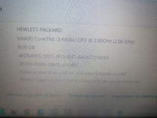 PC Portatile HP Nero
