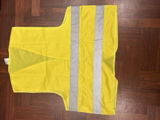 Chaleco de seguridad reflectante amarillo