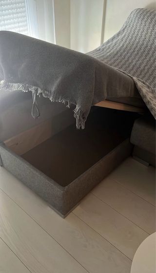 Sofá Chaise Longue Gris