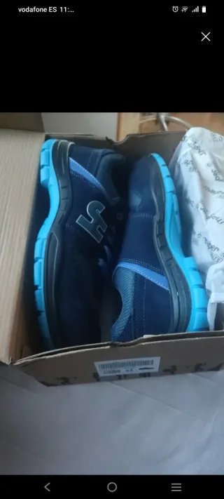 Zapatos de seguridad Jhayber azules