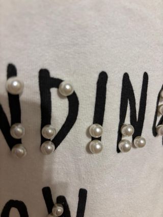 Sudadera Mango Blanca Talla S