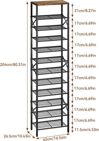NUEVO! Zapatero Vertical 12 Niveles