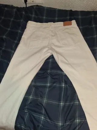 Pantalón vaquero Ralph Lauren blanco