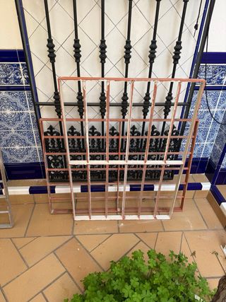 Rejas de hierro sin estrenar