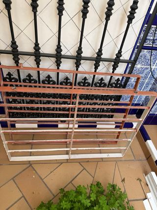 Rejas de hierro sin estrenar