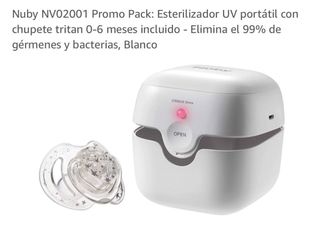 Nuby UV SOOTHER POD Esterilizador