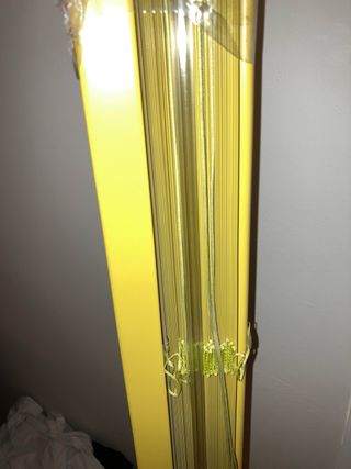 Cortina Veneciana Metal Amarilla