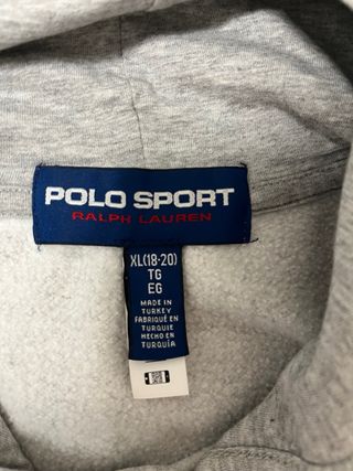 Sudadera Polo Sport Ralph Lauren Gris