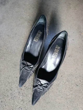 Escarpins talon6cm taille peu portés