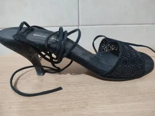 Sandalias ODI fiesta negras