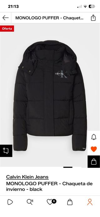 Chaqueton Calvin Klein