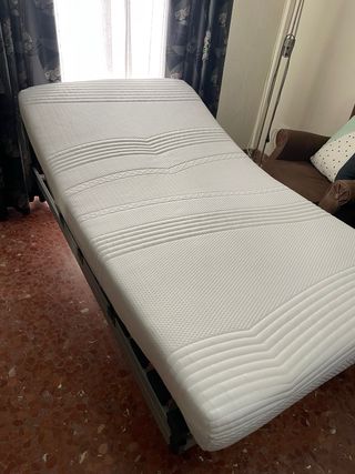 Cama Articulada Completa Metal/Madera