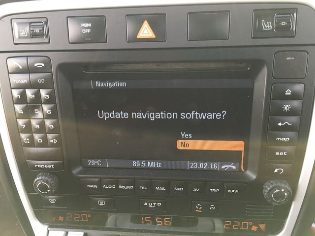 Porsche disco DVD Map navi PCM2.1 Europa y España