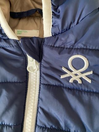 Piumino Benetton blu bambino