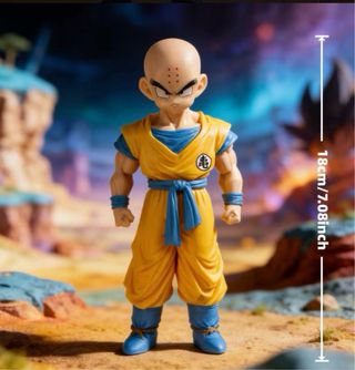 Figura Krilin Dragon Ball 18cm IMPRESSSIONANTE!!!!