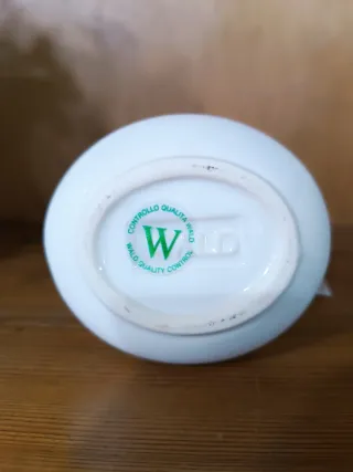 Oliera in porcellana Wald con decoro