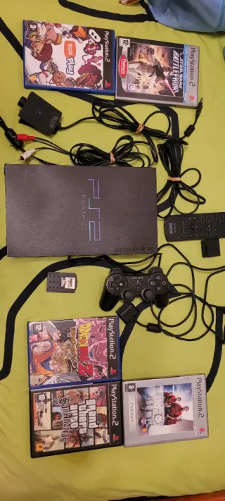 PlayStation 2 PS2 Negra