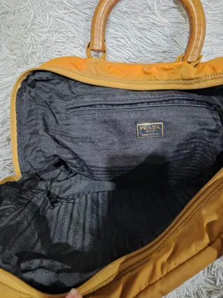 Borsa Prada Pelle Legno