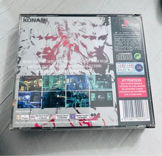 Caratula Metal Gear Solid 1 PS1 PAL España