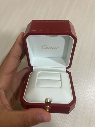 Caja de anillo Cartier