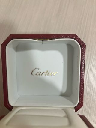 Caja de anillo Cartier