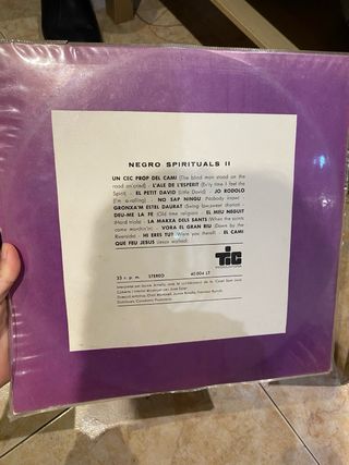 LP Negro Spirituals Vol. II
