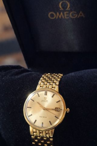 Omega Geneve Automatic Oro 18k macizo  - 61Gr