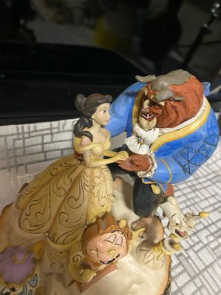 Figura Disney Tradition Bella y Bestia