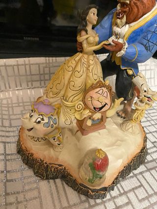 Figura Disney Tradition Bella y Bestia