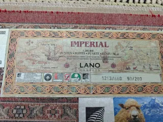 Tappeto in lana imperiale multicolore