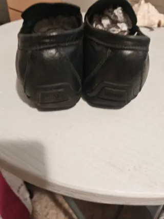 Zapatos Geox Negros Piel Hombre