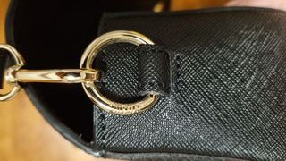 Borsa a tracolla Prima Classe nera e oro