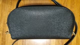 Borsa a tracolla Prima Classe nera e oro