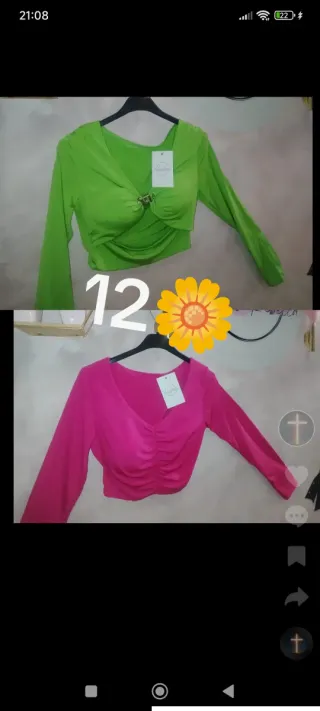 Ropa de mujer bonita, colorida para esta primavera