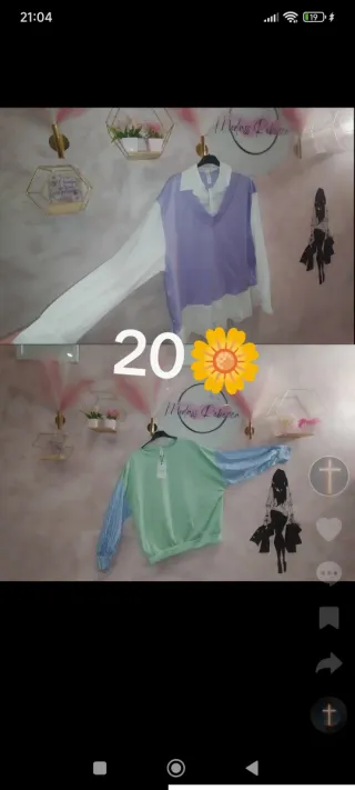 Ropa de mujer bonita, colorida para esta primavera