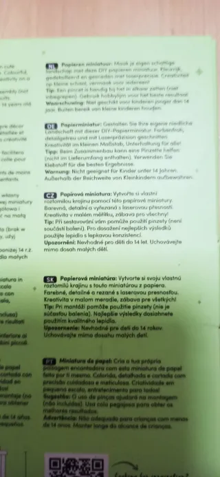 Lote Set de Siembra y Manualidad de Papel