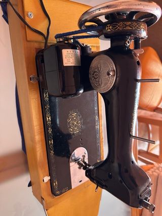 Máquina de coser antigua Sigma