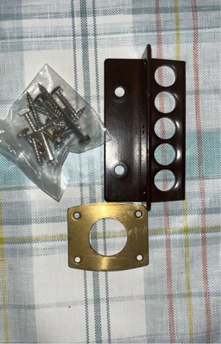 Cerradura de hierro.