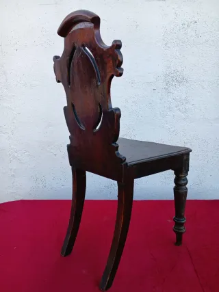 Silla Victoriana XIX caoba. REBAJADO!!